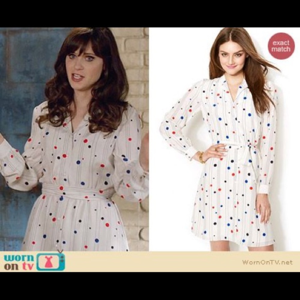 Tommy from Zooey polka dot dress (from New Girl)